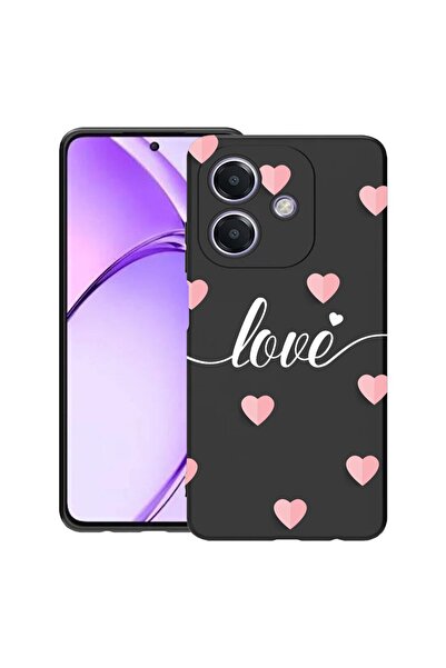 bestcase Husă pentru OPPO A60 5G / A40 / A40M, Love Flying Hearts, Silicon su...