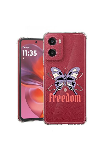 bestcase ¬Æ Husa compatibila Motorola Moto E15, Anti Shock 1.5MM, Freedom - B...