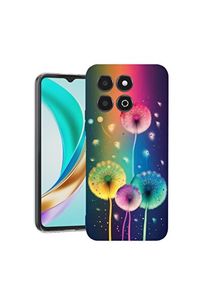 bestcase Husa pentru Honor X6b, BestCase¬Æ Clear Silicon 2MM, Dandelion, Anti...