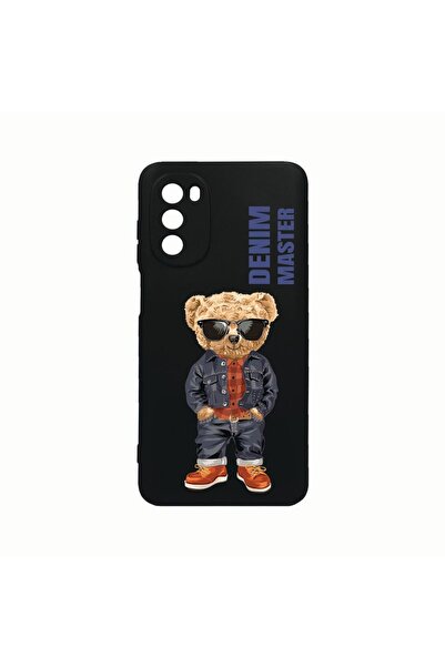 bestcase Θήκη Σιλικόνης, Συμβατή με Motorola Moto G82 / Moto G52, Denim Maste...