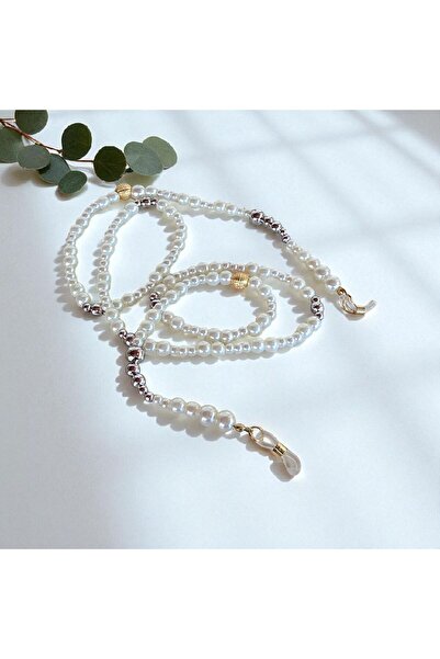 Sibelya Aksesuar Timeless Elegance Pearl Eyeglass Chain