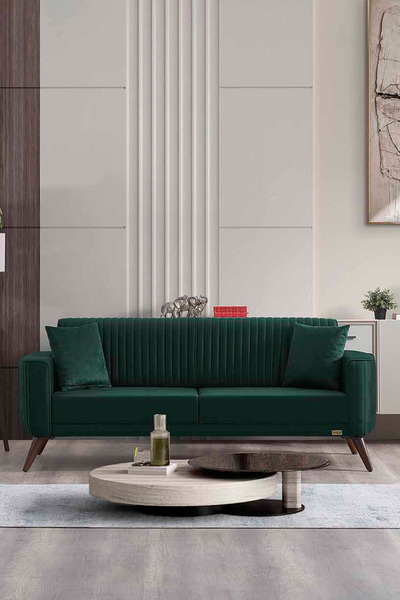 İYENA HOME LİVİNG Havana Sırt Mekanizmalı 3'lü Koltuk Kanepe