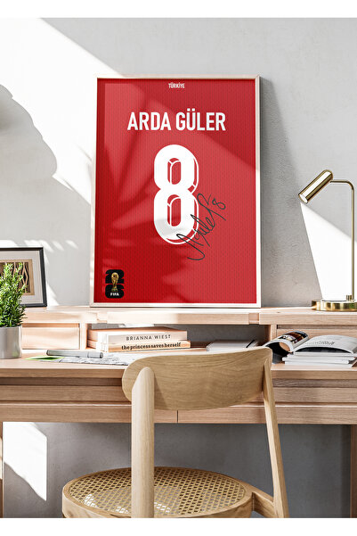 Base Concept Arda Güler 8 İmzalı Türkiye Milli Takım Dünya Kupası Forma Tasar...