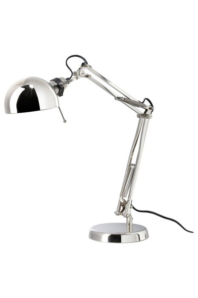 Forsa FORSÅ desk lamp, paint - nickel