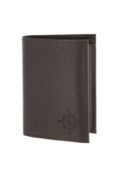 oxmox Leder Geldbörse RFID-Schutz Leder 10 cm