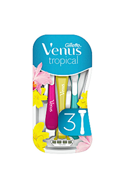 Gillette Aparate de ras de unică folosință Venus Tropical, 3 bucăți