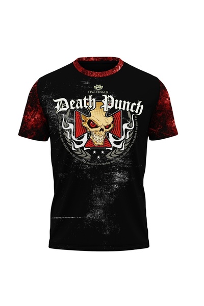 OEM Tricou barbati Five Finger Death Punch , maneca scurta multicolor H050