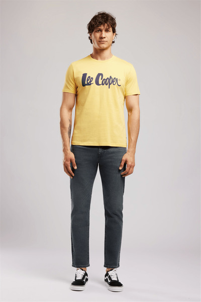 Lee Cooper LONDONLOGO Muška majica sa običnim krojem, 100% pamuk, sa printom ...