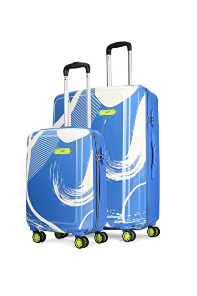Skybags مجموعة سبلاش من حقيبتين بعجلات دوارة مزدوجة مصنوعة من البولي بروبيلين...
