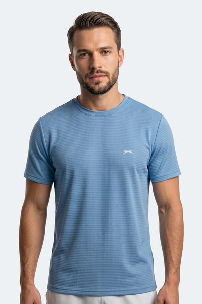 Slazenger Hijack I Men's Blue T-Shirt