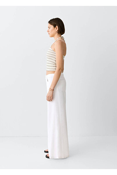 Mango Teen Düşük bel jean pantolon