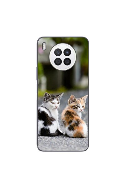 OEM Husa compatibila cu Huawei Nova 8i Silicon Gel Tpu Model Kitties