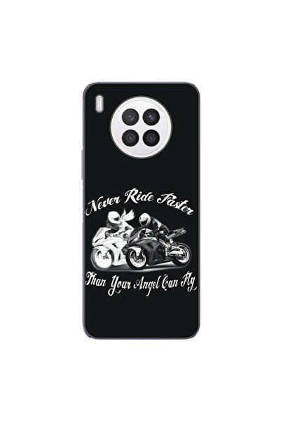 OEM Husa compatibila cu Huawei Nova 8i Silicon Gel Tpu Model Never Ride Faster