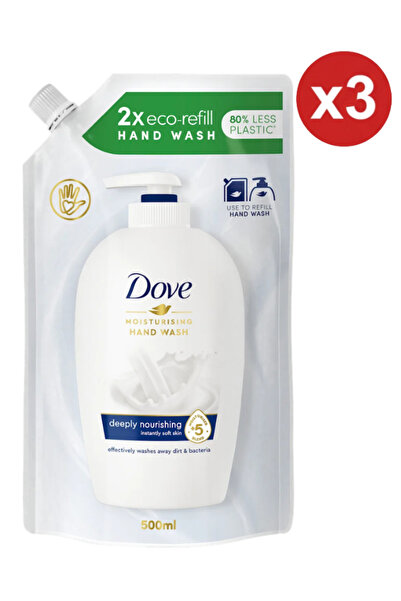 Dove Rezervă săpun lichid Original, 500ml x 3buc