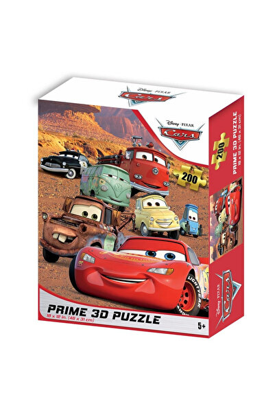 teknoparkx Prime 3D Disney Cars Puzzle 200 Parça URN-GZTKN43