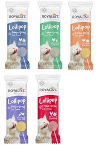 zkra shop Royalist Kedi Lolipop 5'li Ödül Seti 1053162
