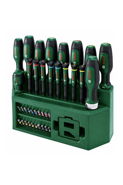 Bosch Düz Yıldız Tornavida Klemens ve Bits Uç Seti 39 Parça