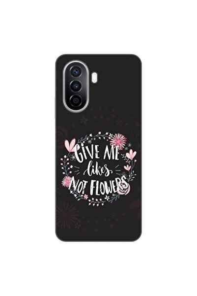 OEM Θήκη συμβατή με Huawei Nova Y70, από σιλικόνη gel TPU, με σχέδιο μηνύματο...