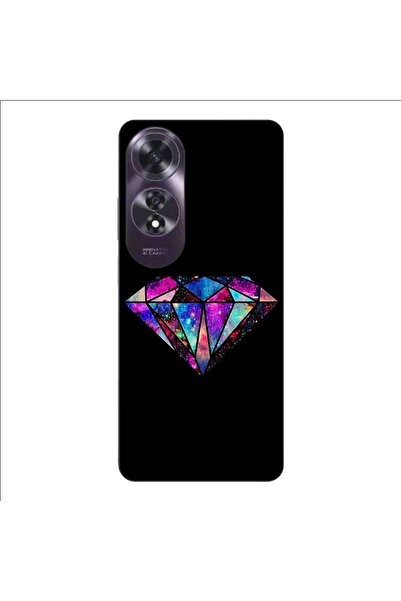 OEM Husa compatibila cu Oppo A60 4G Silicon Gel Tpu Model Diamond Black