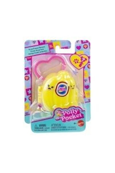 Mattel Games Polly Pocket Prietenul Fructului Banană cu Dezvăluire