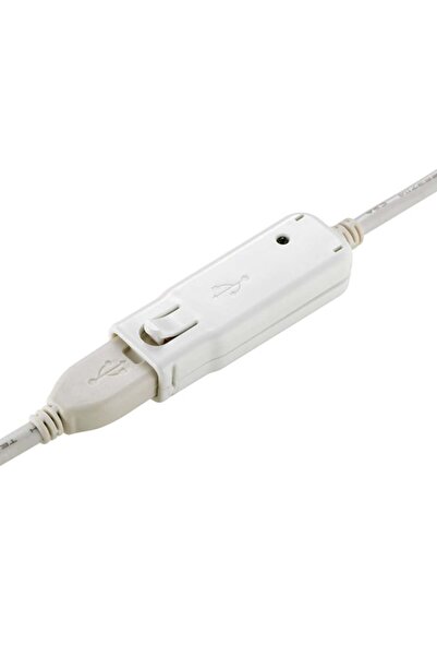 Roline Cablu repetor activ USB 2.0 pentru 12.04.1085, 12 metri, alb