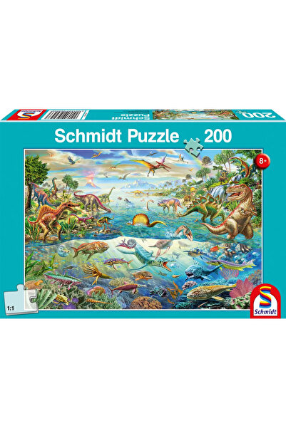 Schmidt Spiele Puzzle 200 dinozaur G3