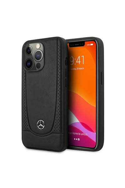 Mercedes Benz Husă Mercedes Urban Line pentru iPhone 13 mini - Roșu