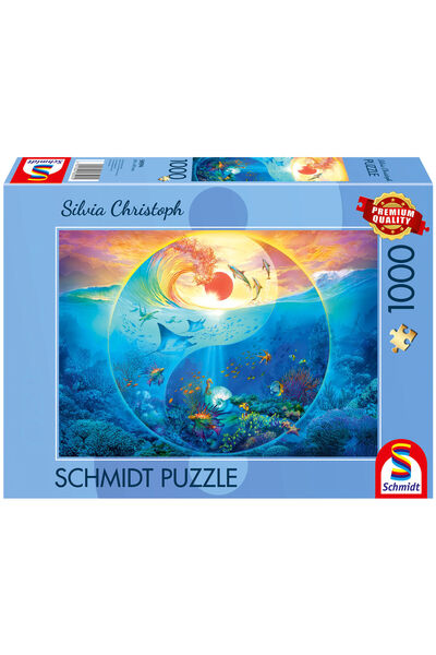 Schmidt Spiele Puzzle PQ 1000 piese cu animale marine sălbatice