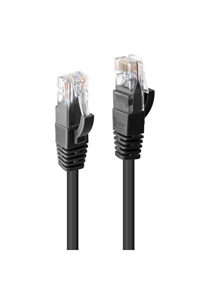 LİNDY Cablu patch Cat6 U/UTP negru 20m