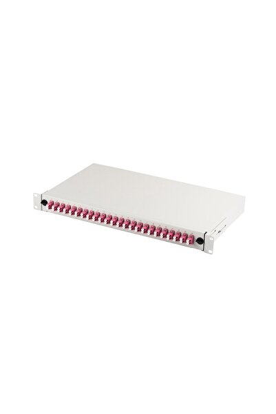 Digitus Panel krosowy FO z wyposa≈ºeniem 19'' 1U, 24x LC dx, OM4, adaptery, w...
