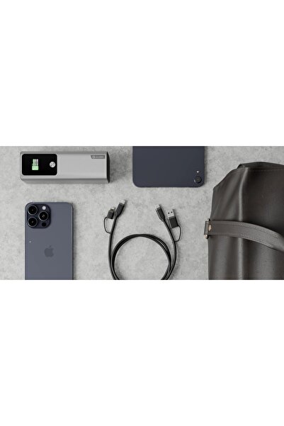 Alogic Cablu adaptor USB C Lightning 4-în-1 100W 1,5m negru