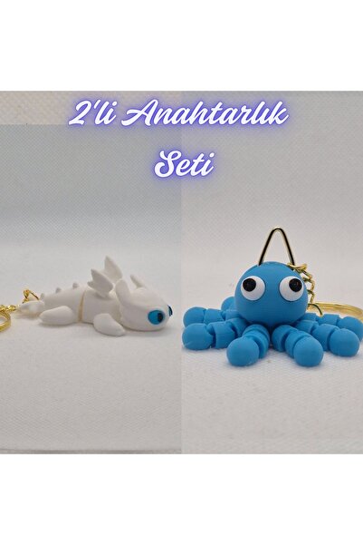 3DAtölyeMaker How to Train Your White Dragon Dragon and Light Blue Confused O...