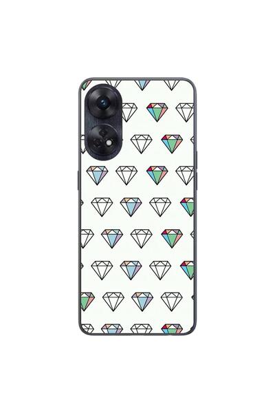 OEM Husa compatibila cu Oppo Reno8 T 4G Silicon Gel Tpu Model Diamonds Patter...