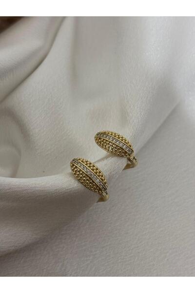 XUPING JEWELRY Zirkon Taşlı Kuyumcu Model Xupıng Çelik Küpe