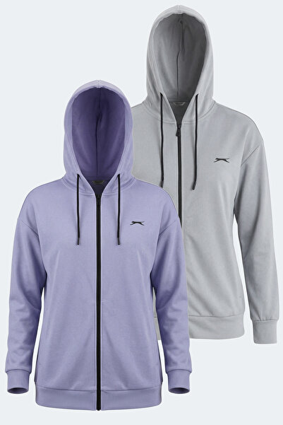 Slazenger طقم كاثلينا المكون من قطعتين سترة رياضية نسائية
