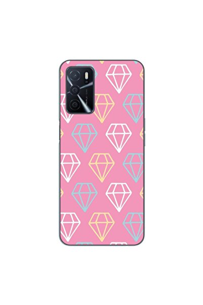 OEM Husa compatibila cu Oppo A16 Silicon Gel Tpu Model Diamond Pattern Doodles