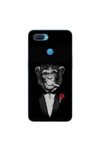 OEM Husa compatibila cu Oppo A12 Silicon Gel Tpu Model Cigar Monkey