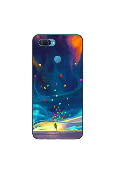 OEM Case compatible with Oppo A12 Silicone Gel Tpu Universe Balloons Pattern