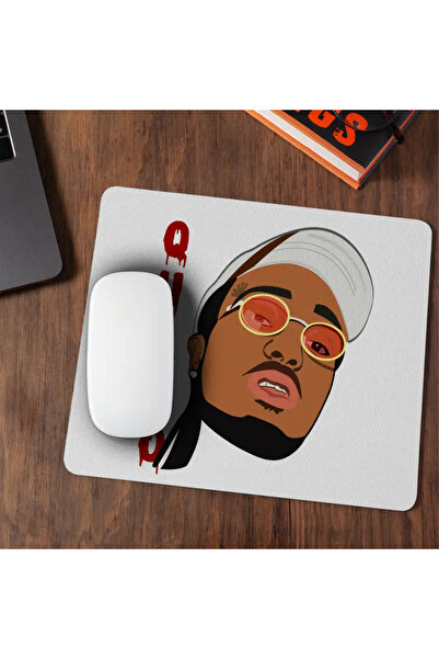 OEM Mousepad Quavo Stain Trap Hip Hop