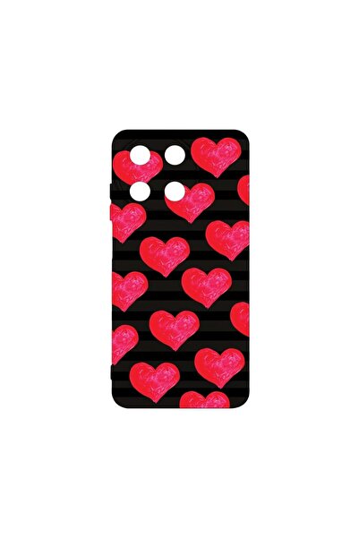 bestcase Husa BestCase® Silicon Premium, Compatibilă cu Realme 11 4G, inimioa...