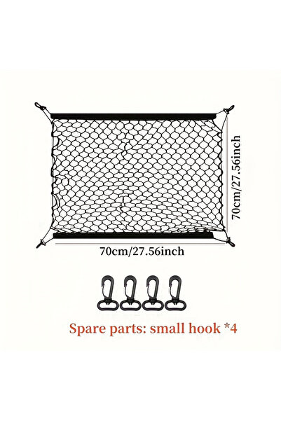 Choice black Camping cart guard net, camping cart net bag, small cart guard n...