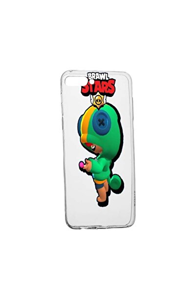 bestcase Калъф Brawl Stars Leon за LG K9, устойчив на износване, противоплъзг...