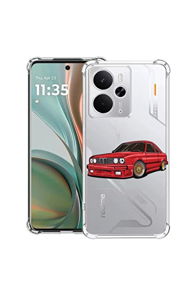 bestcase Husă Antișoc Compatibilă cu Poco M7 Pro 5G, cu Design Mașină Clasică...