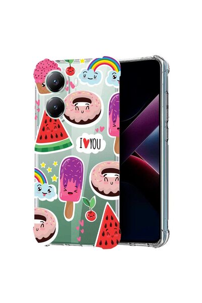 bestcase ¬Æ Husa compatibila Poco X7 Pro 5G, Anti Shock 1.5MM, Summer Feeling...