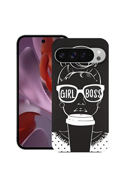 bestcase ¬Æ Husa pentru Google Pixel 9 Pro XL, Girl Boss, Slim Silicon 0.8MM,...