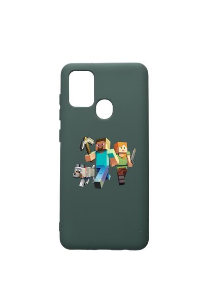 bestcase Husa Premium Silicon Compatibila Cu Huawei P Smart 2020, Minecraft, ...