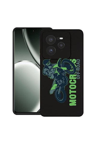 bestcase Θήκη για Realme GT 7 Pro με σχέδιο Motocross, TPU Ματ Εξαιρετικά Λεπ...