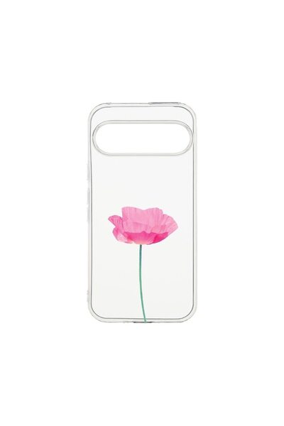 bestcase ¬Æ Husa Clear Silicon 2MM, Compatibila Cu Google Pixel 9 Pro, Rose -...