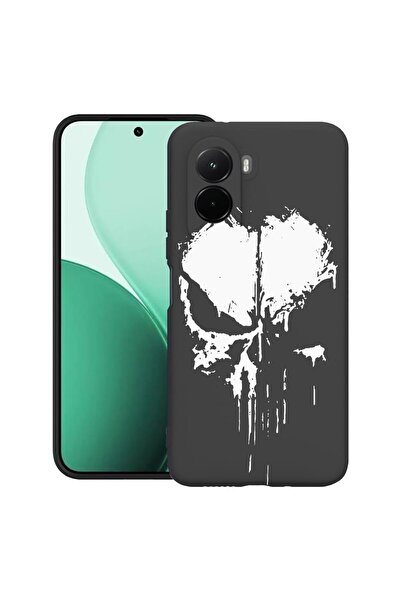 bestcase Υπέρλεπτη Θήκη TPU Συμβατή με Poco M7, με σχέδιο Punisher, 3119618 B...