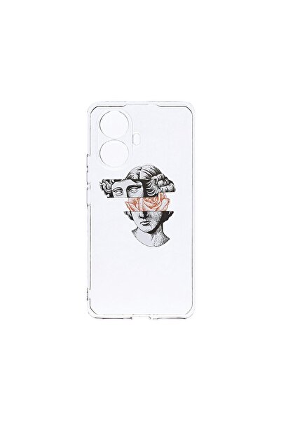 bestcase Διαφανής Θήκη Σιλικόνης 2MM, Συμβατή με Realme 10 Pro Plus, Άγαλμα Ν...